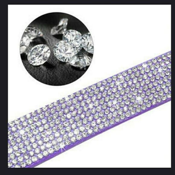 🎉HP🎉 Rhinestone Small Pet Collar - Picture 3 of 13
